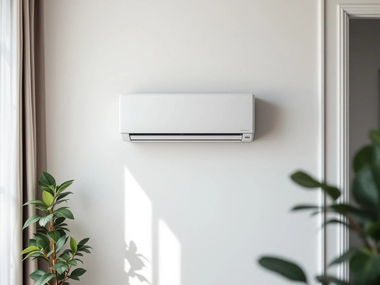 Climatisation réversible en intérieur d'appartement nantais